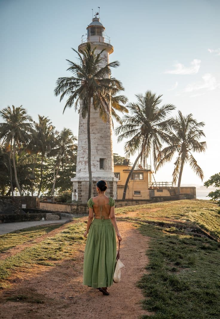 A tall scenic Sri Lanka route